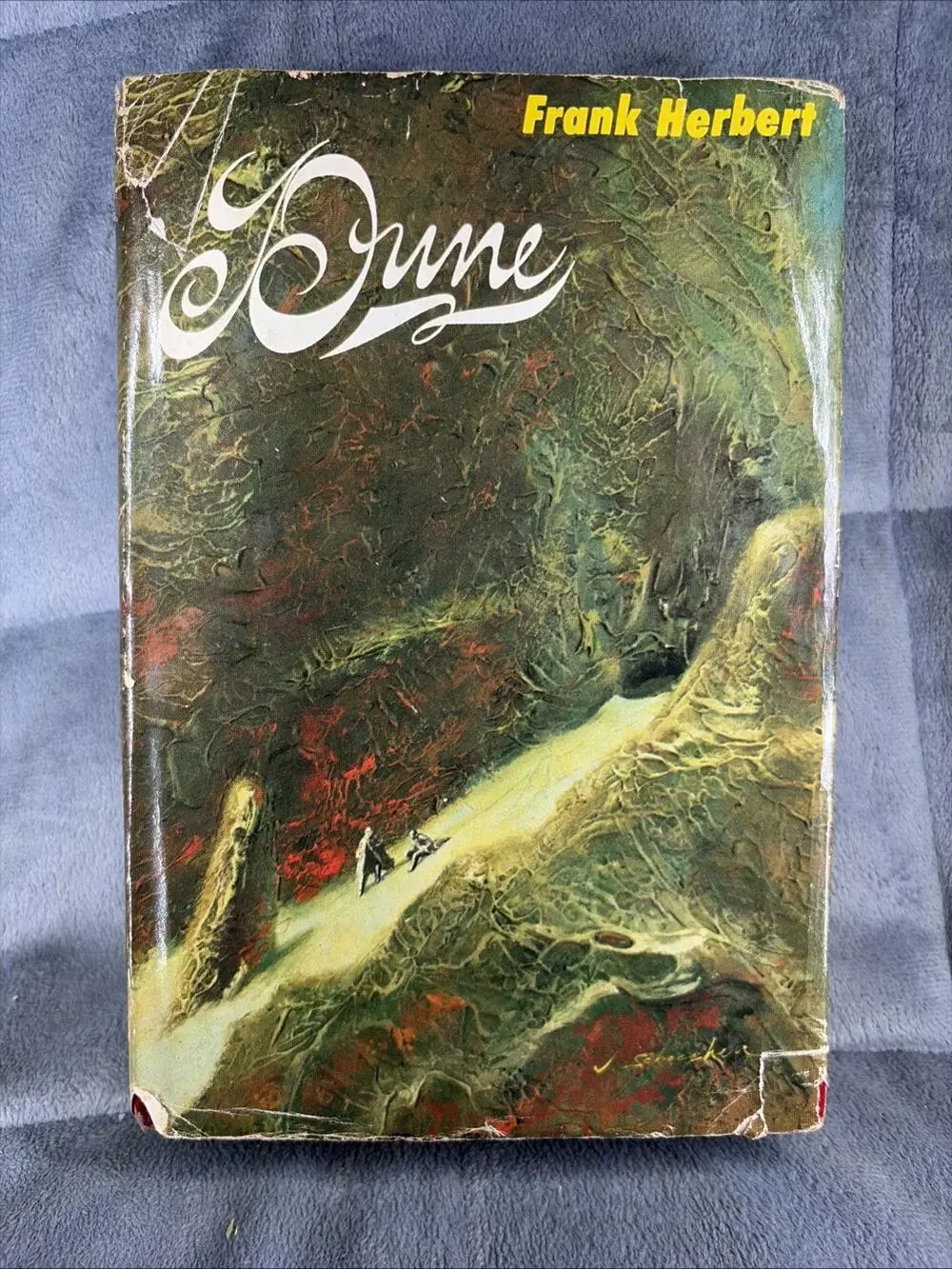 DUNE by Frank Herbert, Hardcover 1965 Chilton Press S52